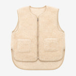 Merino Weste ''Island'' Beige