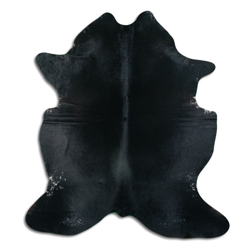 Schwarzes Kuhfell XXL