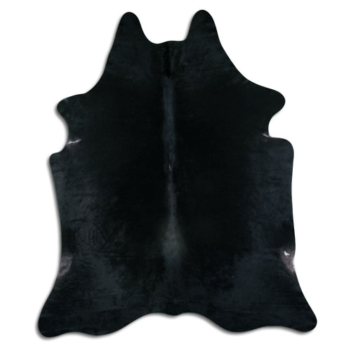 Schwarzes Kuhfell XXL