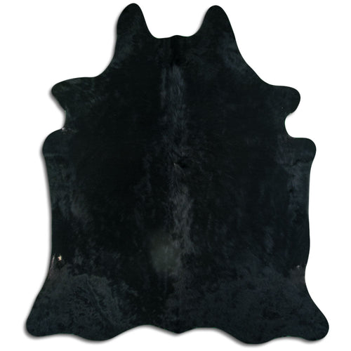 Schwarzes Kuhfell XXL