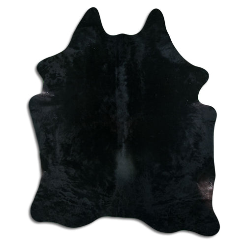 Schwarzes Kuhfell XXL