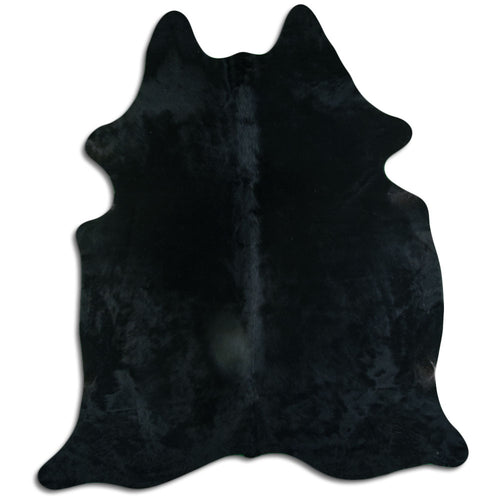 Schwarzes Kuhfell XXL