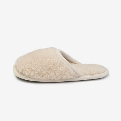 Merino Hausschuhe Beige