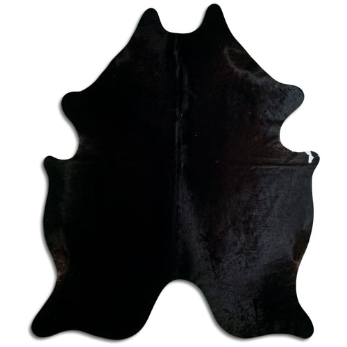 Schwarzes Kuhfell XXL
