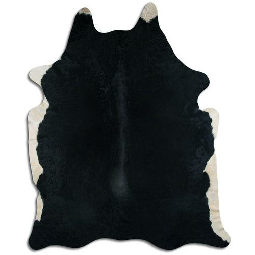 Schwarzes Kuhfell XXXL